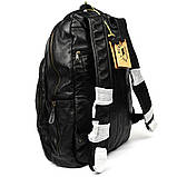 Великий шкіряний рюкзак HILL BURRY HB4013A 52 см 2, фото 5