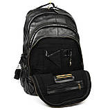 Великий шкіряний рюкзак HILL BURRY HB4013A 52 см 2, фото 9