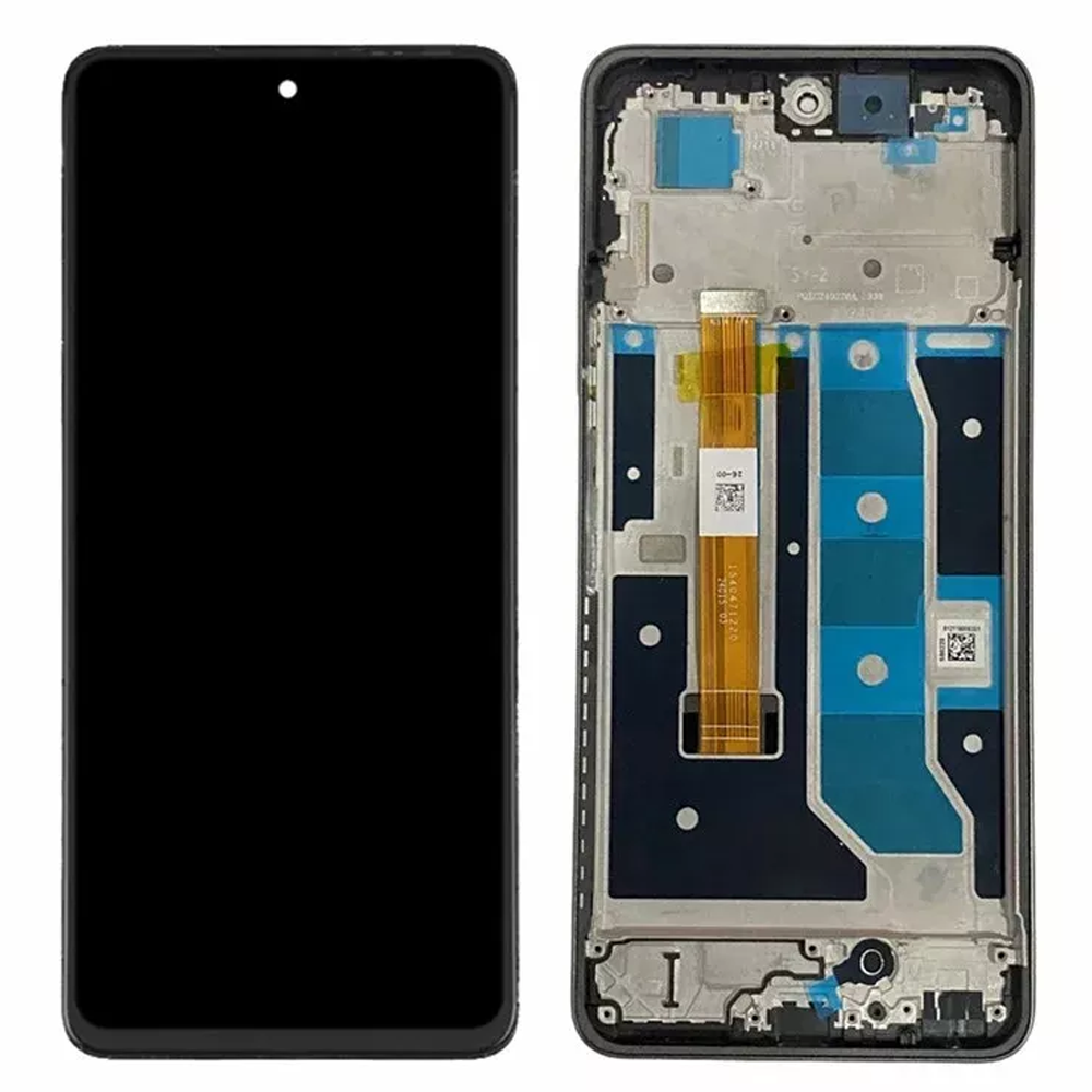 Дисплей Realme C65 4G у зборі із сенсором і рамкою black