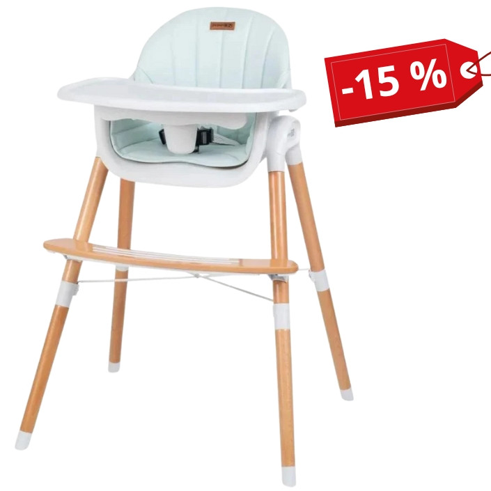 Стілець для годування дитини FreeON TIN White-Mint
