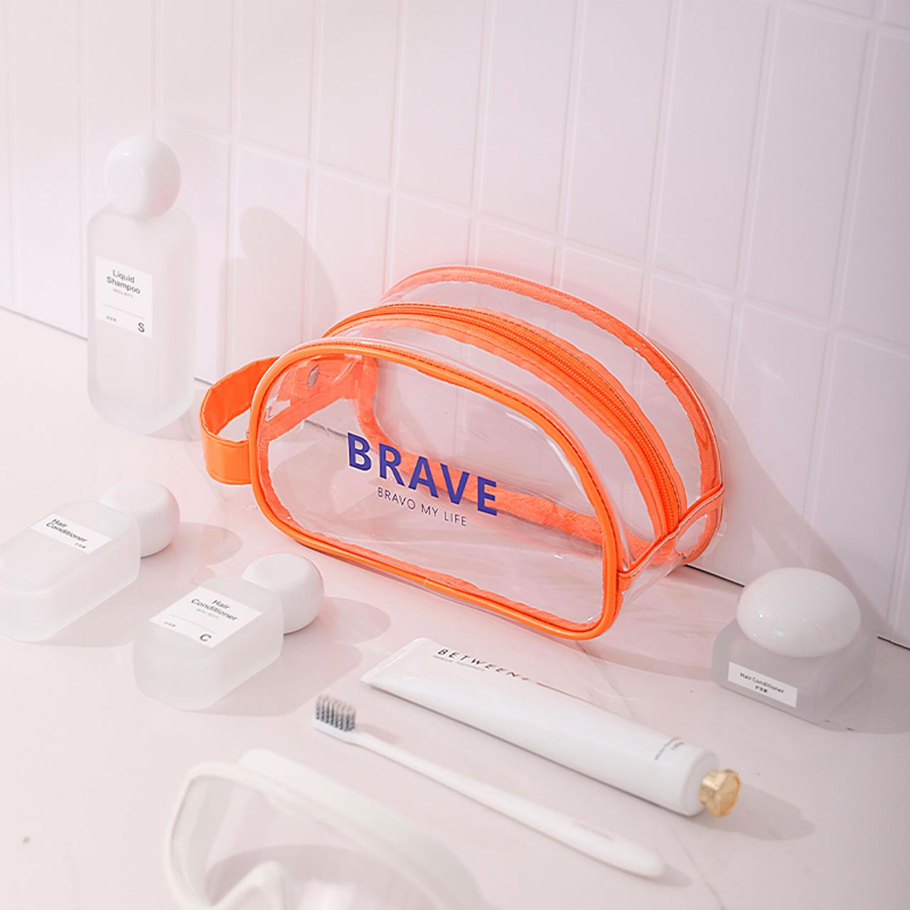 Органайзер-косметичка 21х10х12 см Помаранчева LoveYouHome