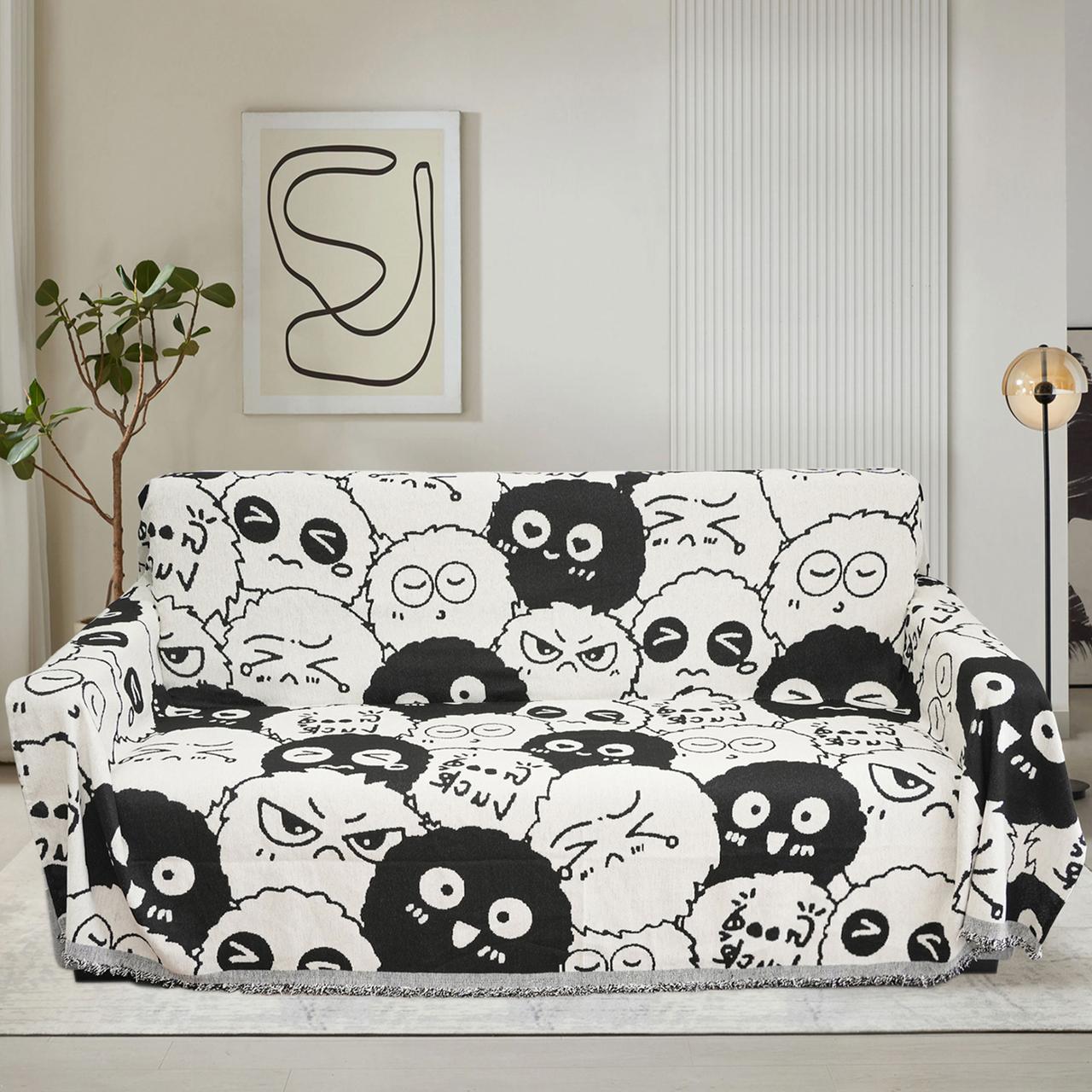 Накидка-покривало для меблів двостороннє 180x180 см MP05 Love You