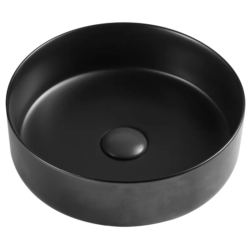 Раковина накладна Mixxus Premium Topper-0101 Black 355x355x120mm (MP6490), фото 1