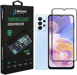 Скло захисне BeCover Samsung Galaxy A23 SM-A235 Black  (707355) (код 133932)