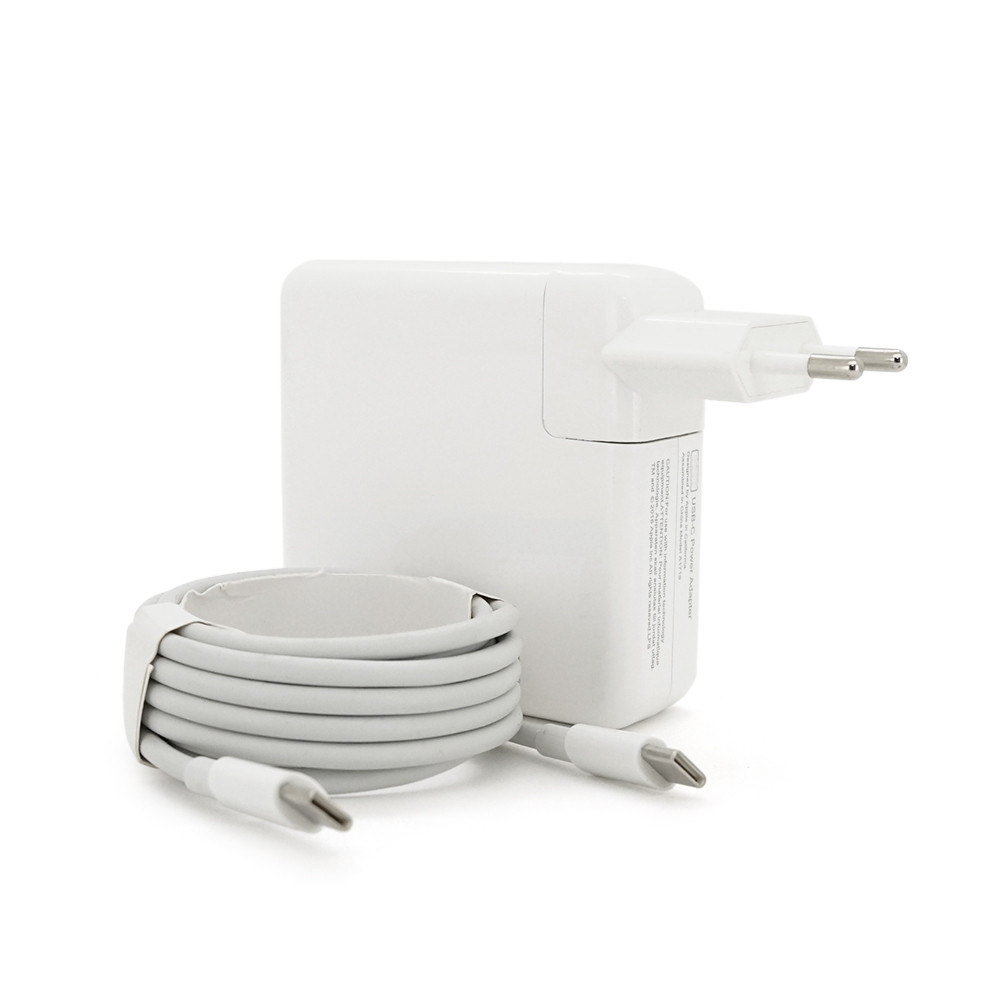 Блок живлення MERLION для ноутбука Apple MacBook USB-C 20.3V 4.8A (96 Вт)