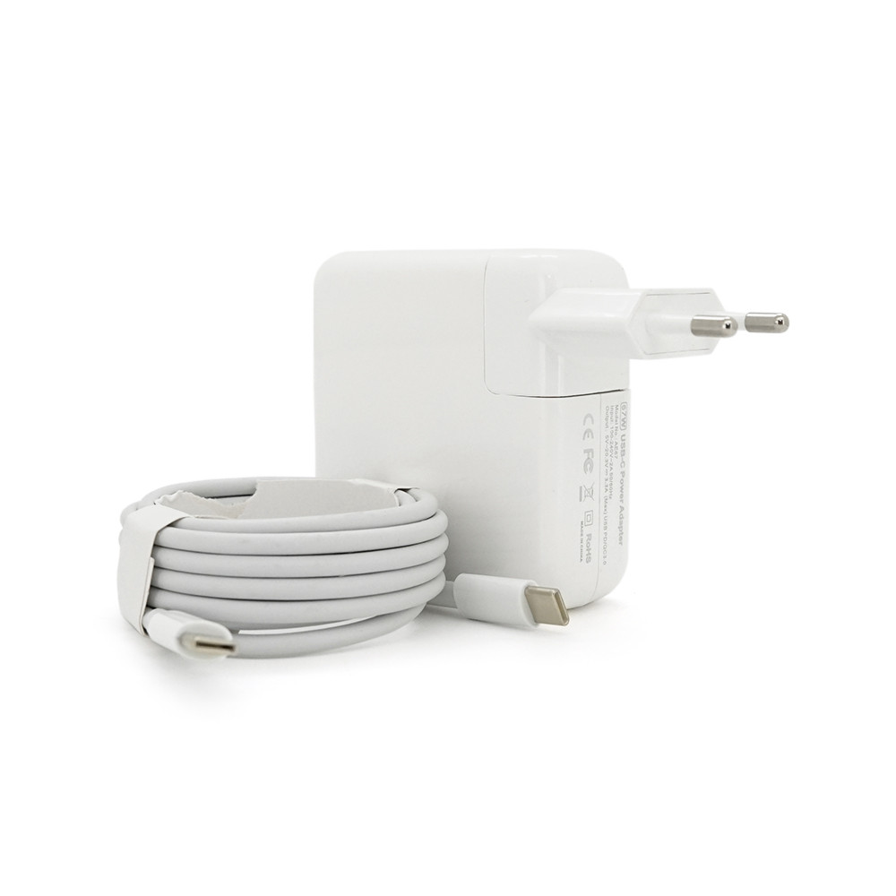 Блок живлення MERLION для ноутбука Apple MacBook USB-C 20.3V 3.3A (67 Вт)