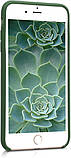 Чохол для iPhone 7 Plus / iPhone 8 Plus - Cиліконовий з мікрофіброю, Army Green (45), фото 3