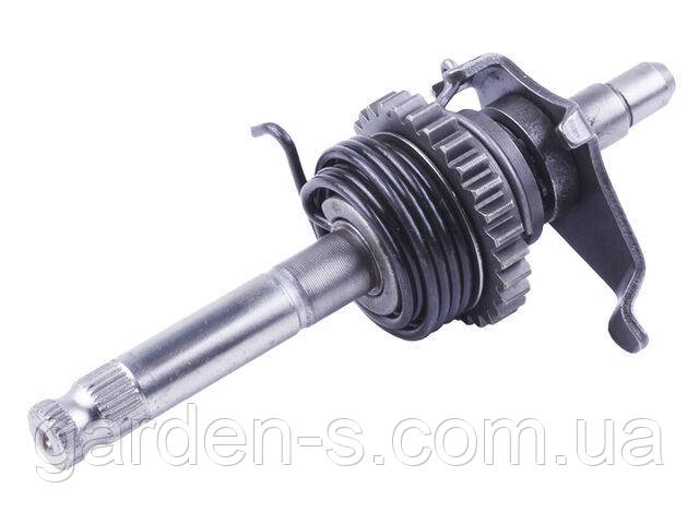 Вал лапки заводної + пружина (кикстартера) TT AGRO MOTO на бензиновий двигун СВ-125/150