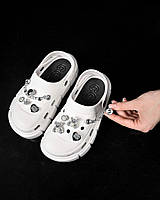 Women's crocs white miu miu 4 DL6449