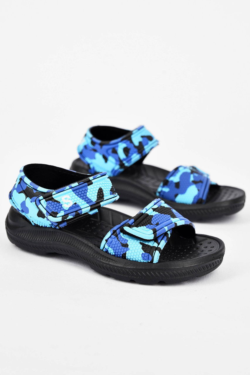 Босоніжки дитячі піна синьо-блакитного кольору 200004T Безкоштовна доставка, фото 1