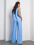 Костюми ISSA PLUS 15113 S блакитний, фото 3