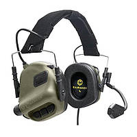 Тактичні навушники Earmor M32 FG (олива)