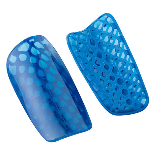 Щитки футбольні сині 16см Ronex 102/M