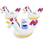 Надувний підстаканник 3 штуки для басейну у вигляді Єдинорога Intex 57506 Утримувач для напоїв плаваючий, фото 6