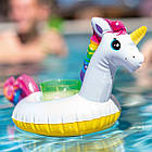 Надувний підстаканник 3 штуки для басейну у вигляді Єдинорога Intex 57506 Утримувач для напоїв плаваючий, фото 7