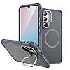 Матовий чохол – накладка Dual Color Camera Stand для Samsung Galaxy S25, фото 9