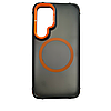 Матовий чохол – накладка Dual Color Camera Stand для Samsung Galaxy S25, фото 10