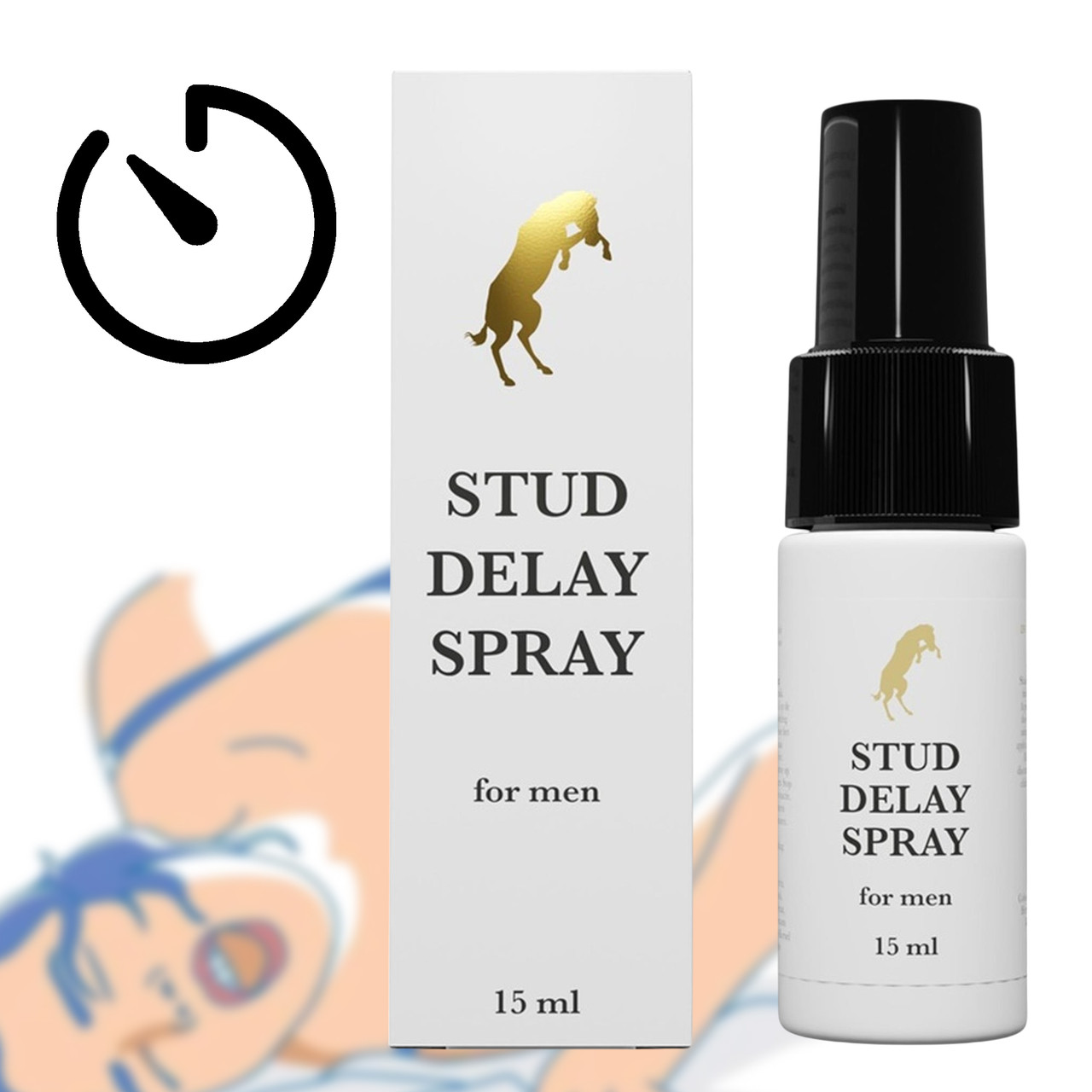 Пролонгатор Stud Delay Spray подовження статевого акту, 15 мл