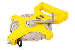 Рулетка Mastertool 50 м x 13 мм геодезична скловолокно