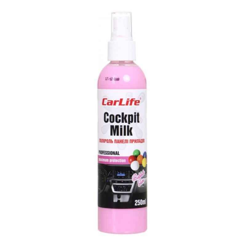 Поліроль CarLife Cockpit Milk Bubble Gum поліроль-молочко для панелі приладів 250мл (CF025)