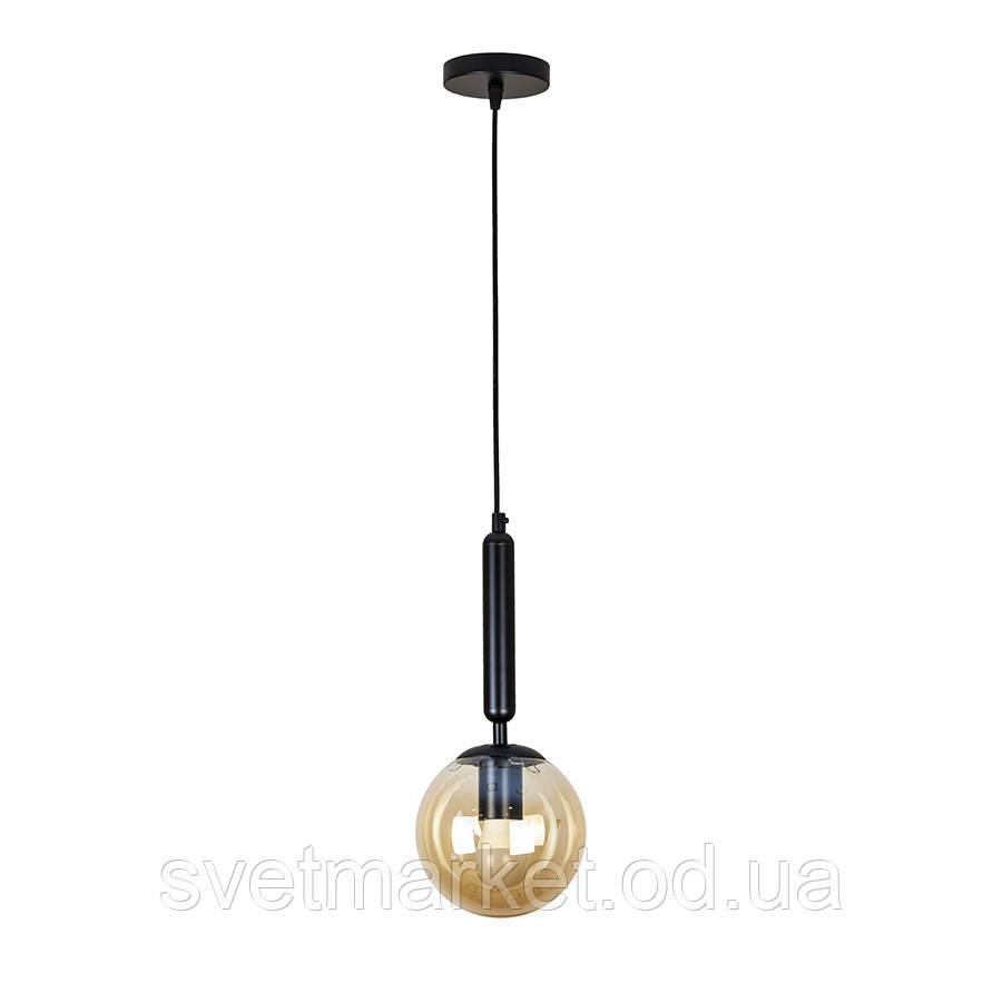 Підвісний світильник 9992015F-1 BK+BR, фото 1