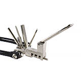 Мультитул, карманный набор инструментов для велосипеда West Biking 0719007 10 в 1 Black {5104-piho}, фото 3