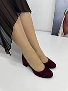 Туфлі жіночі Berloni GH228-629-F43 замшеві на підборах 37, фото 3