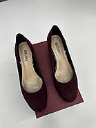 Туфлі жіночі Berloni GH228-629-F43 замшеві на підборах 37, фото 7