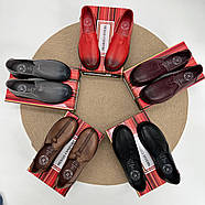 Туфлі жіночі MegoComfort BATTAL A0231-violet бордові на низькому ходу 39, фото 2