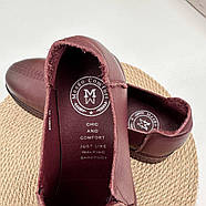 Туфлі жіночі MegoComfort BATTAL A0231-violet бордові на низькому ходу 39, фото 3