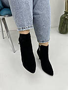 Ботильйони жіночі Battine B443 чорні на шпильці 37, фото 2