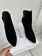 Ботильйони жіночі Battine B443 чорні на шпильці 37, фото 5