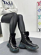 Зимові жіночі черевики Meldymoor 70105-siyah натуральна шкіра 36, фото 2