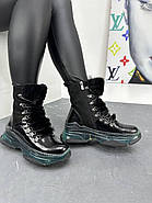 Зимові жіночі черевики Meldymoor 70105-siyah натуральна шкіра 36, фото 3