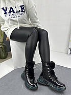 Зимові жіночі черевики Meldymoor 70105-siyah натуральна шкіра 36, фото 4