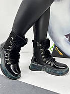 Зимові жіночі черевики Meldymoor 70105-siyah натуральна шкіра 36, фото 5