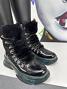 Зимові жіночі черевики Meldymoor 70105-siyah натуральна шкіра 36, фото 6