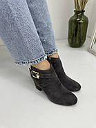 Ботильони жіночі Battine B445 осені в серій замше 37, фото 4