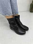 Черевики жіночі Battine B663 демісезонні шкіряні на танкетці 37, фото 3