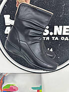 Черевики жіночі Battine B663 демісезонні шкіряні на танкетці 37, фото 5