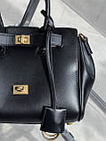 Сумка жіноча Balenciaga Bel Air Tote Bag — Premium чорне золото середній Баленсіага, фото 4