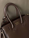 Сумка жіноча Balenciaga Bel Air Tote Bag — Premium коричневе золото середній Баленсіага, фото 5