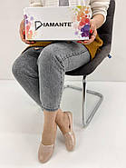 Жіночі шкіряні мокасини Aras Shoes 650-powder 37, фото 3