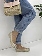 Бежеві балетки 23(0392-113) 37, фото 3