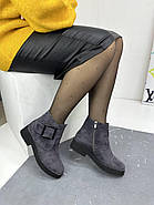 Черевики жіночі зимові Berloni M227 натуральна замша 36, фото 2