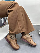 Туфлі жіночі MegoComfort A0232-BROWN коричневі на шнуровці 39, фото 2