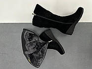 Чоботи жіночі Sanborina M1203 замшеві на танкетці 36, фото 3