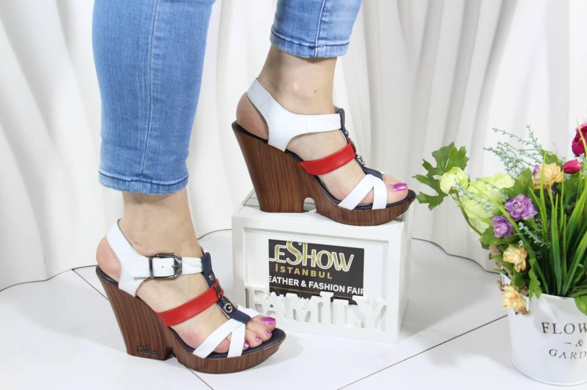 Босоніжки шкіряні жіночі Туреччина Guero 34-510-2-20-11. 37, фото 1