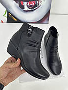 Черевики жіночі Battine B457 шкіряні на танкетці 37, фото 5