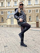 Чоботи жіночі зимові Vensi V20 чорні на танкетці 36, фото 2